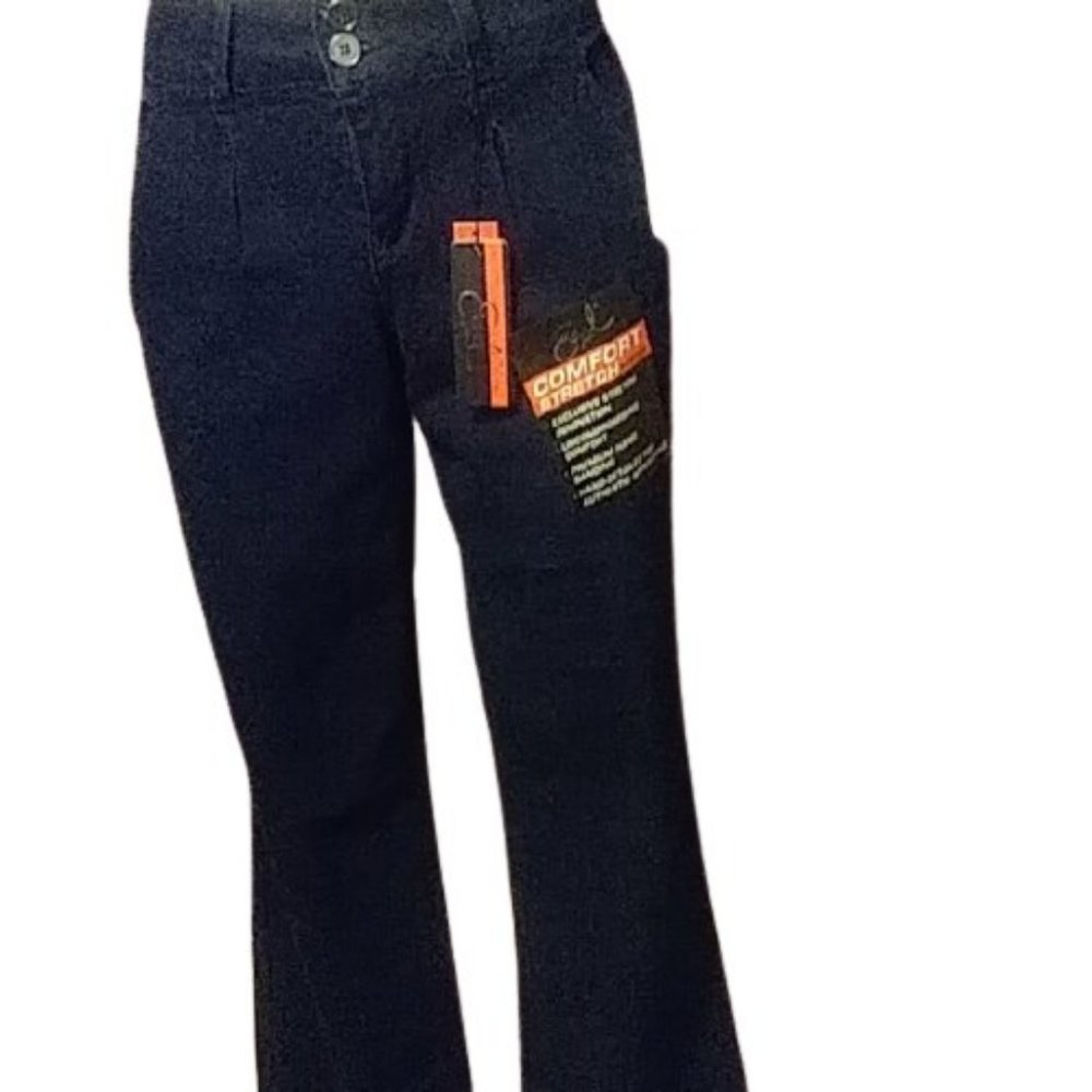 Earl Jeans, Dark Wash Trousers. Stretch Denim Jean size 6 NWT